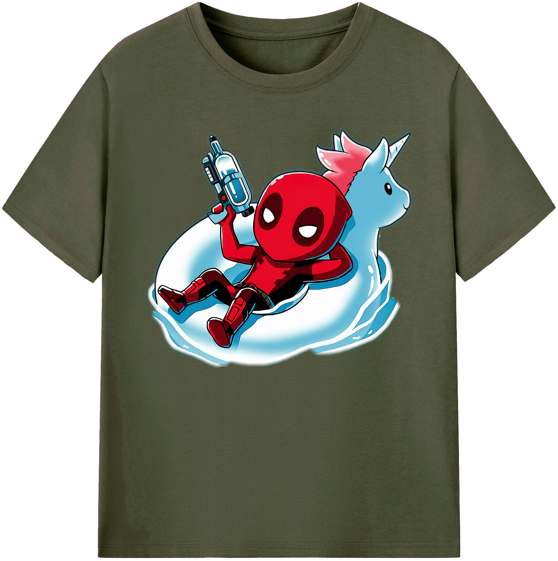 （画像用） Deadpool デッドプール 綿100％ メンズ半袖Tシャツ｜肌触りやわらか＆通気性